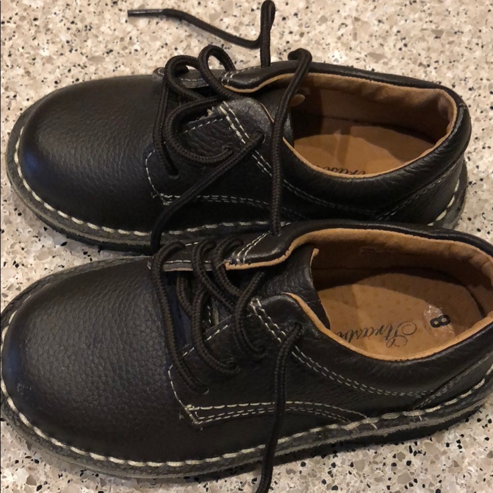 Boys leather shoes